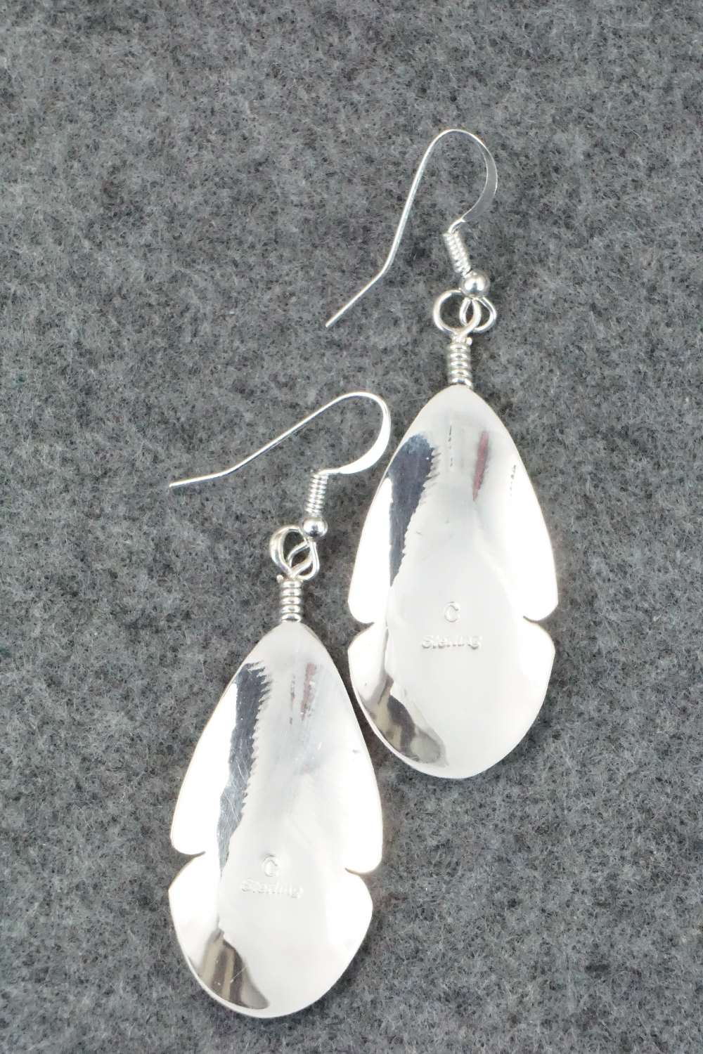 Sterling Silver Earrings - Navajo