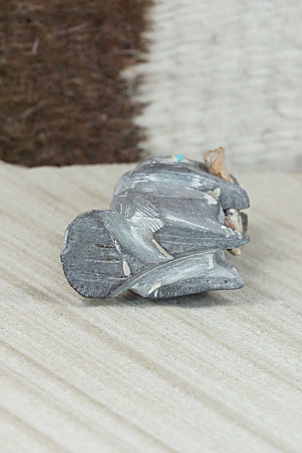 Beaver Zuni Fetish Carving - Jerrold Lahaleon