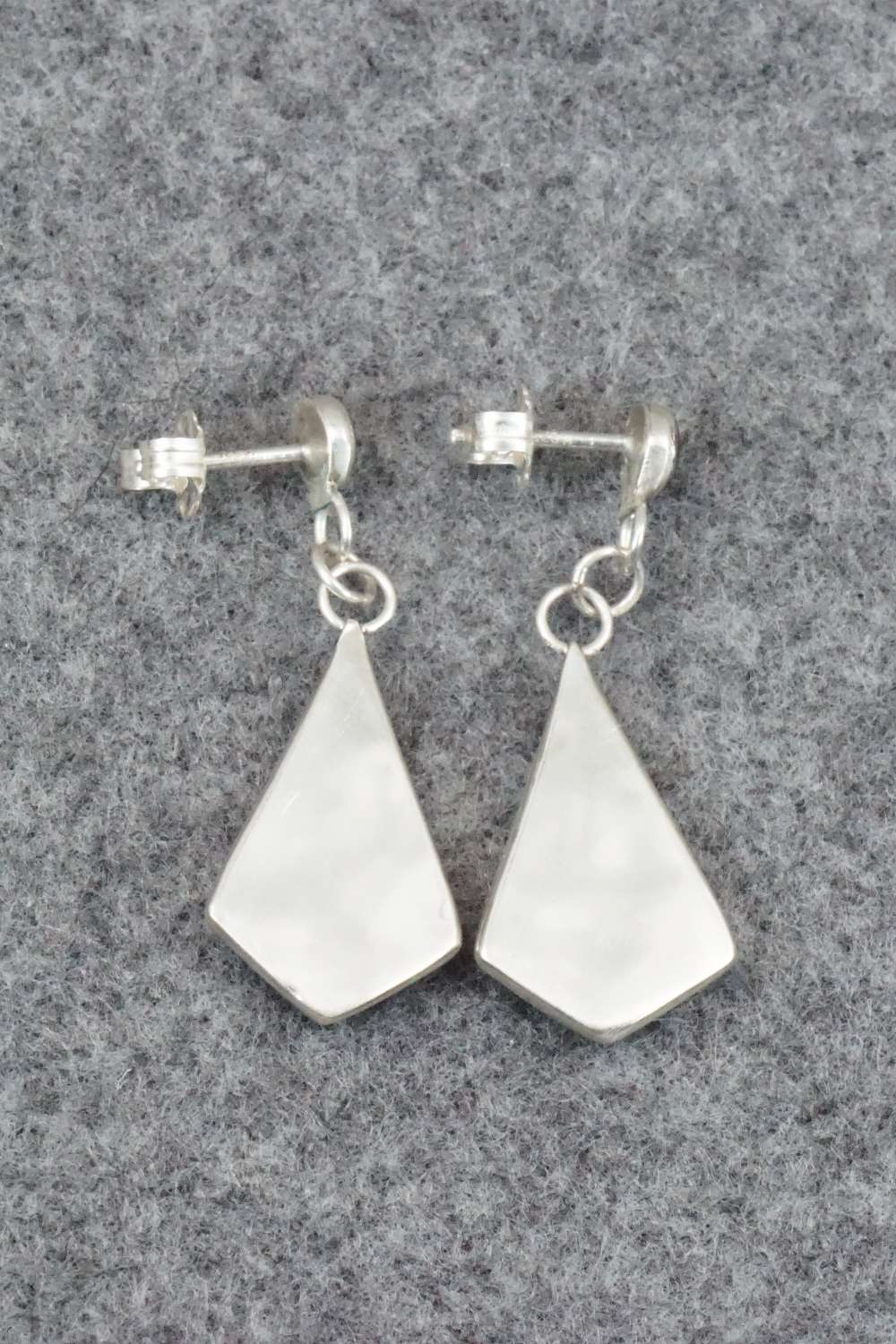 Onyx & Sterling Silver Earrings - Carol Banteah