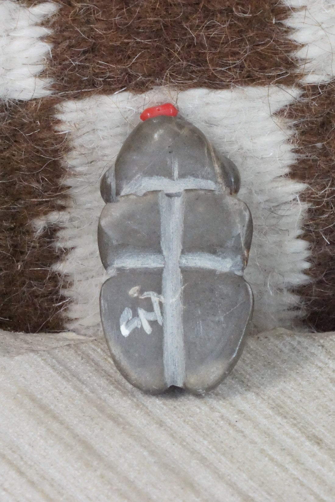 Frog Zuni Fetish Carving - Cody Nastacio