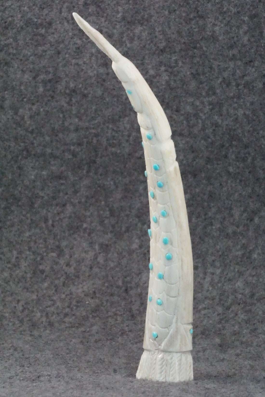 Corn Maiden Zuni Fetish Carving - Garrick Weeka