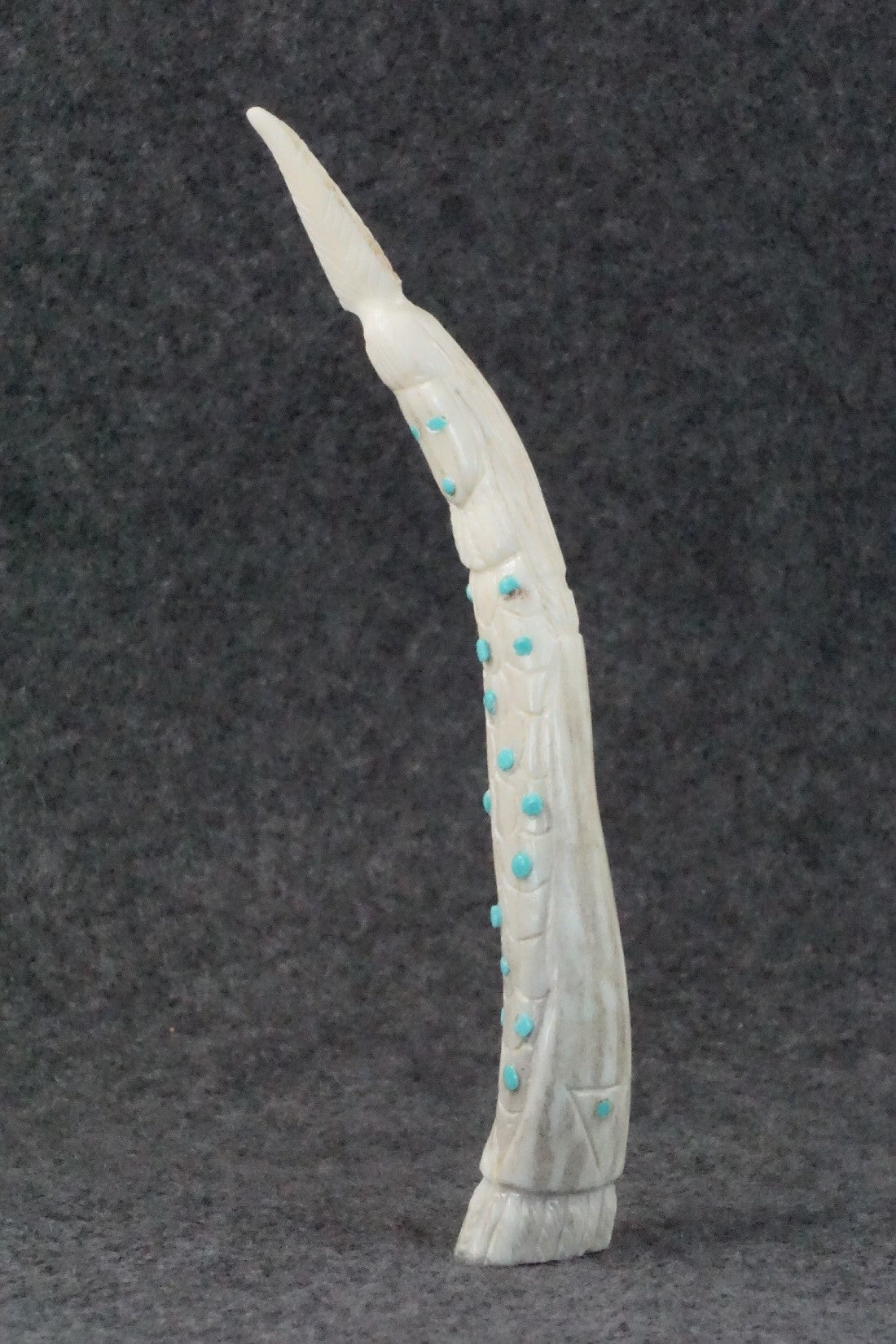 Corn Maiden Zuni Fetish Carving - Garrick Weeka