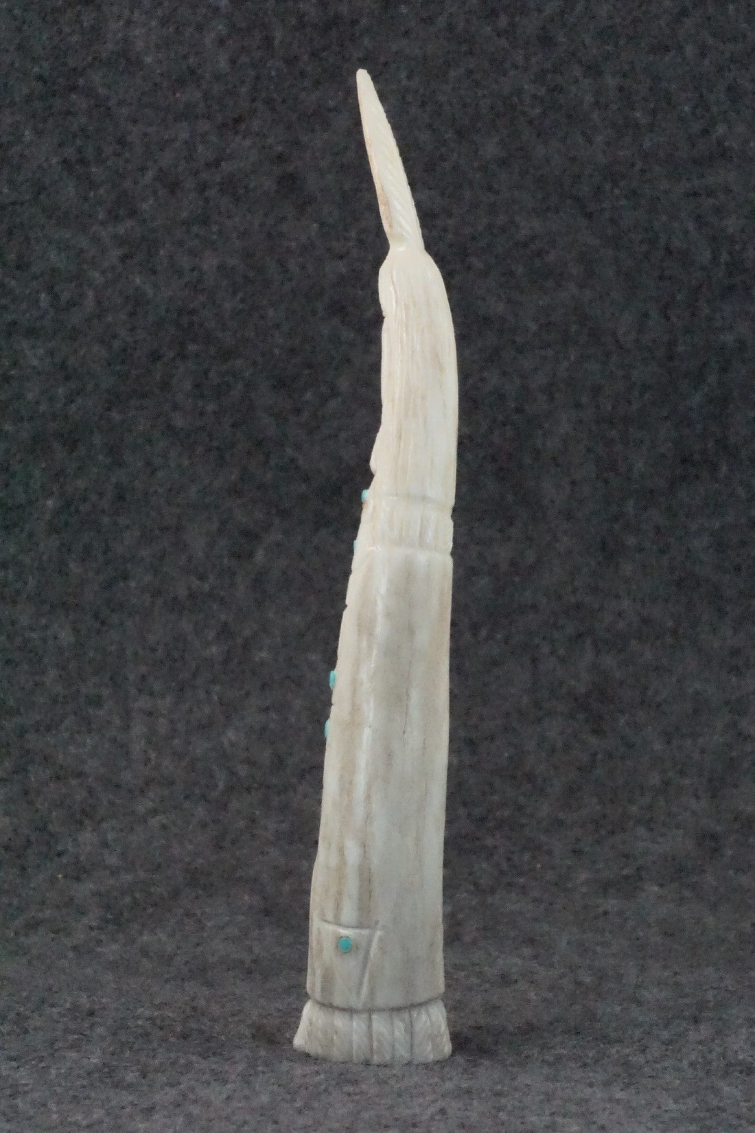 Corn Maiden Zuni Fetish Carving - Garrick Weeka