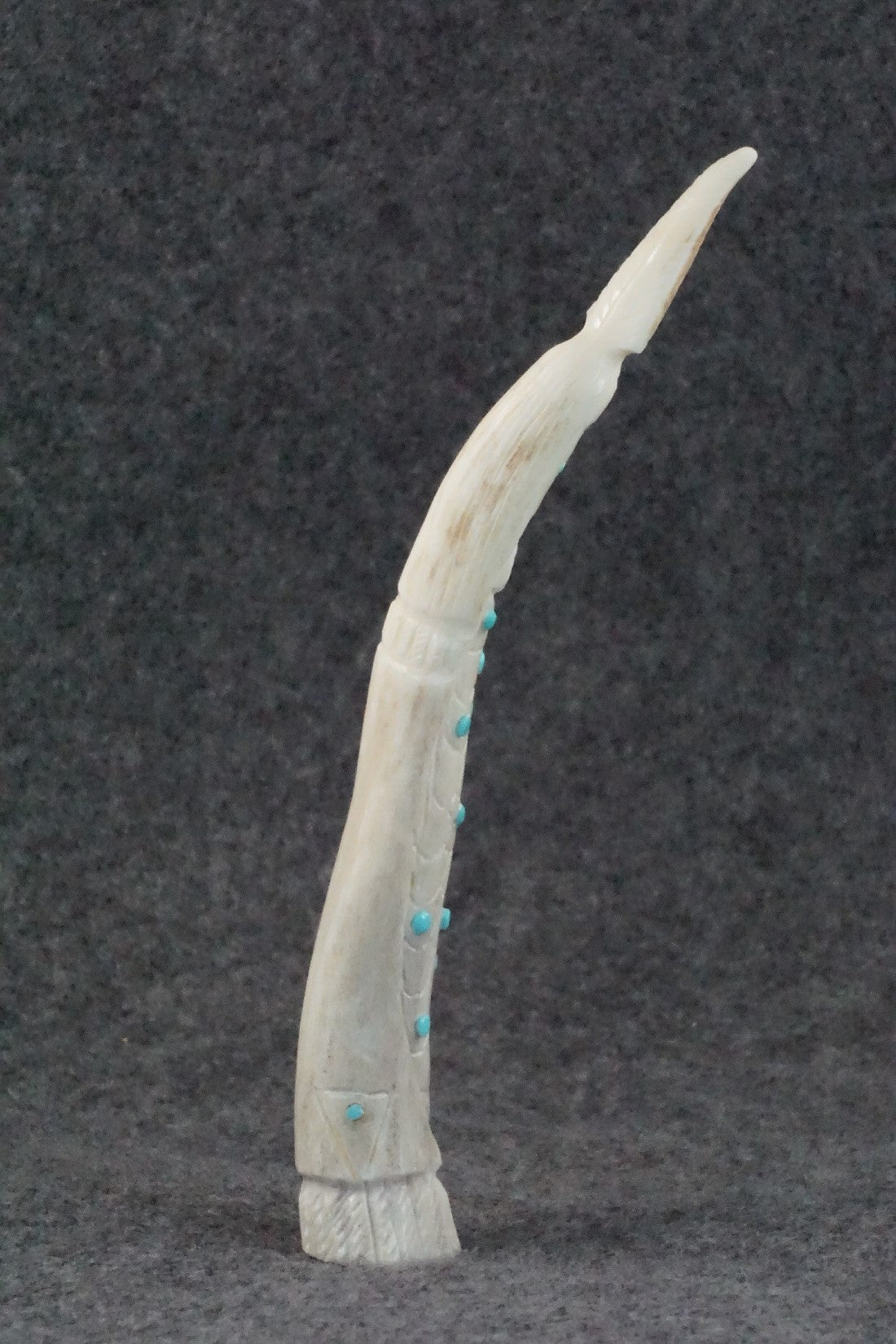 Corn Maiden Zuni Fetish Carving - Garrick Weeka