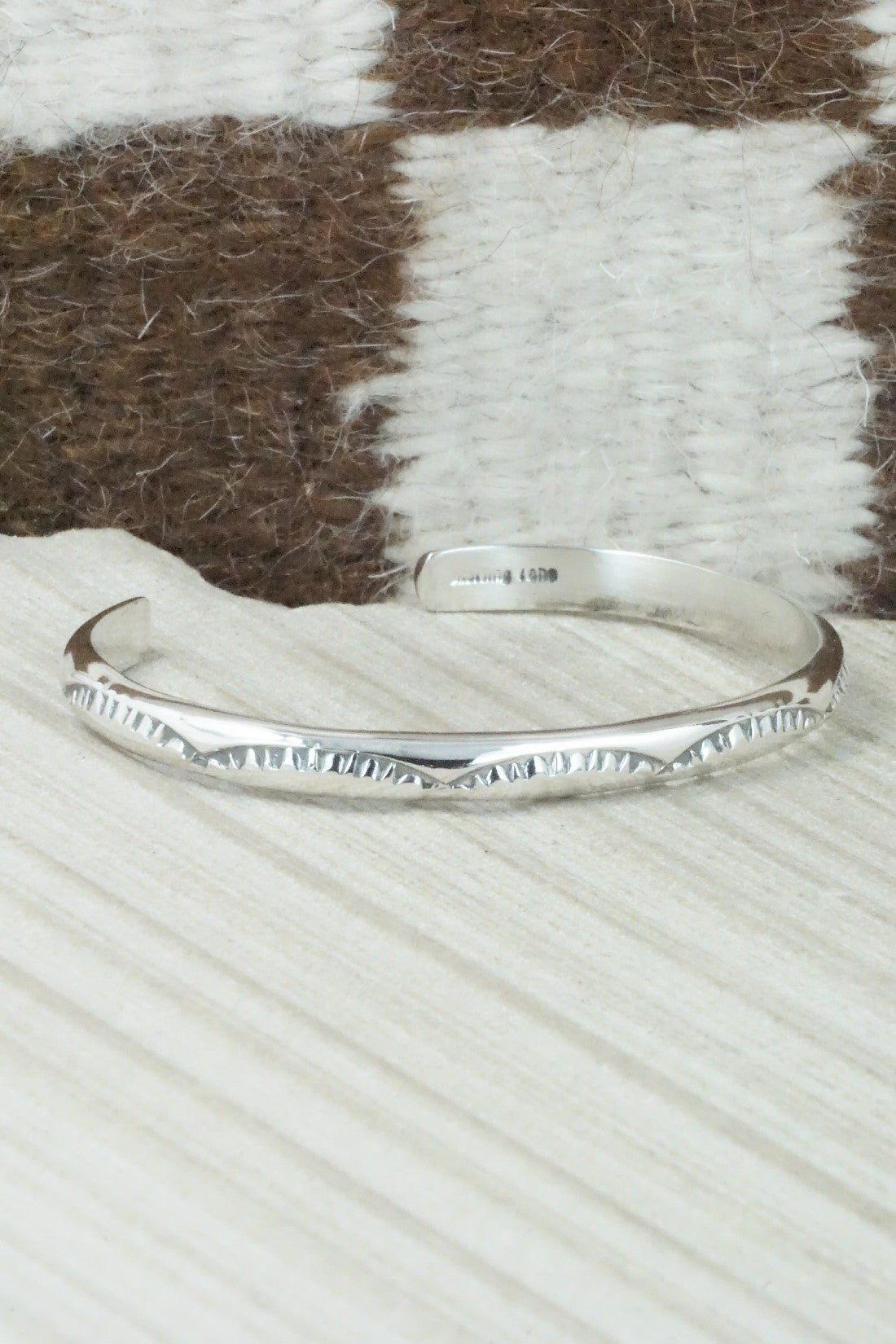 Sterling Silver Bracelet - Elaine Tahe