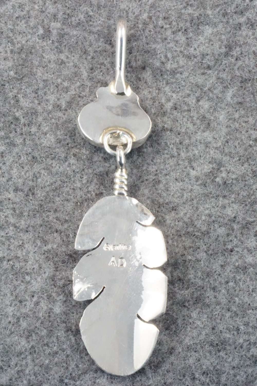 Turquoise and Sterling Silver Pendant - Aaron Davis