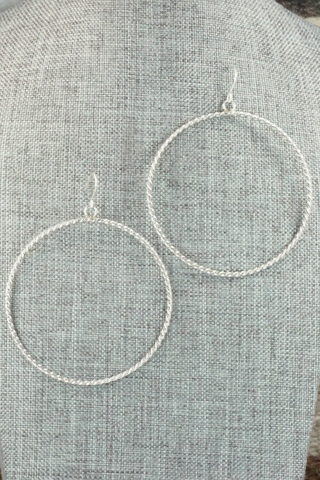 Sterling Silver Earrings - Caroline Tsosie