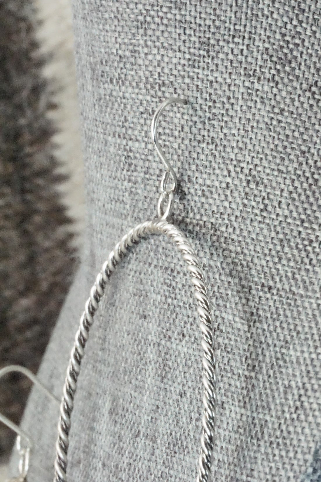 Sterling Silver Earrings - Caroline Tsosie