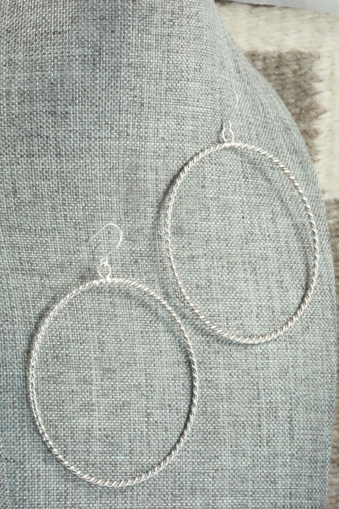 Sterling Silver Earrings - Caroline Tsosie