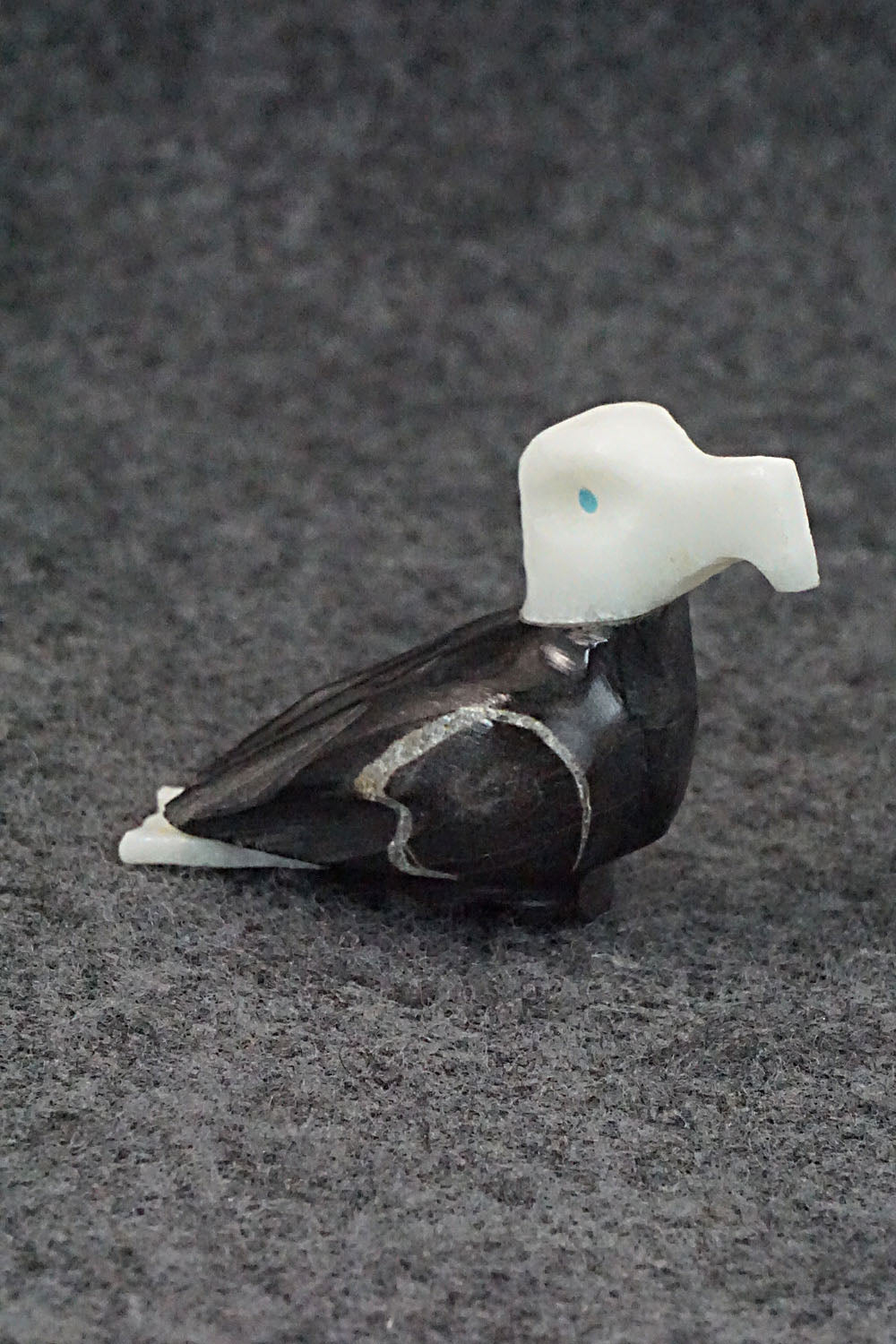 Eagle Zuni Fetish Carving - Tim Lementino
