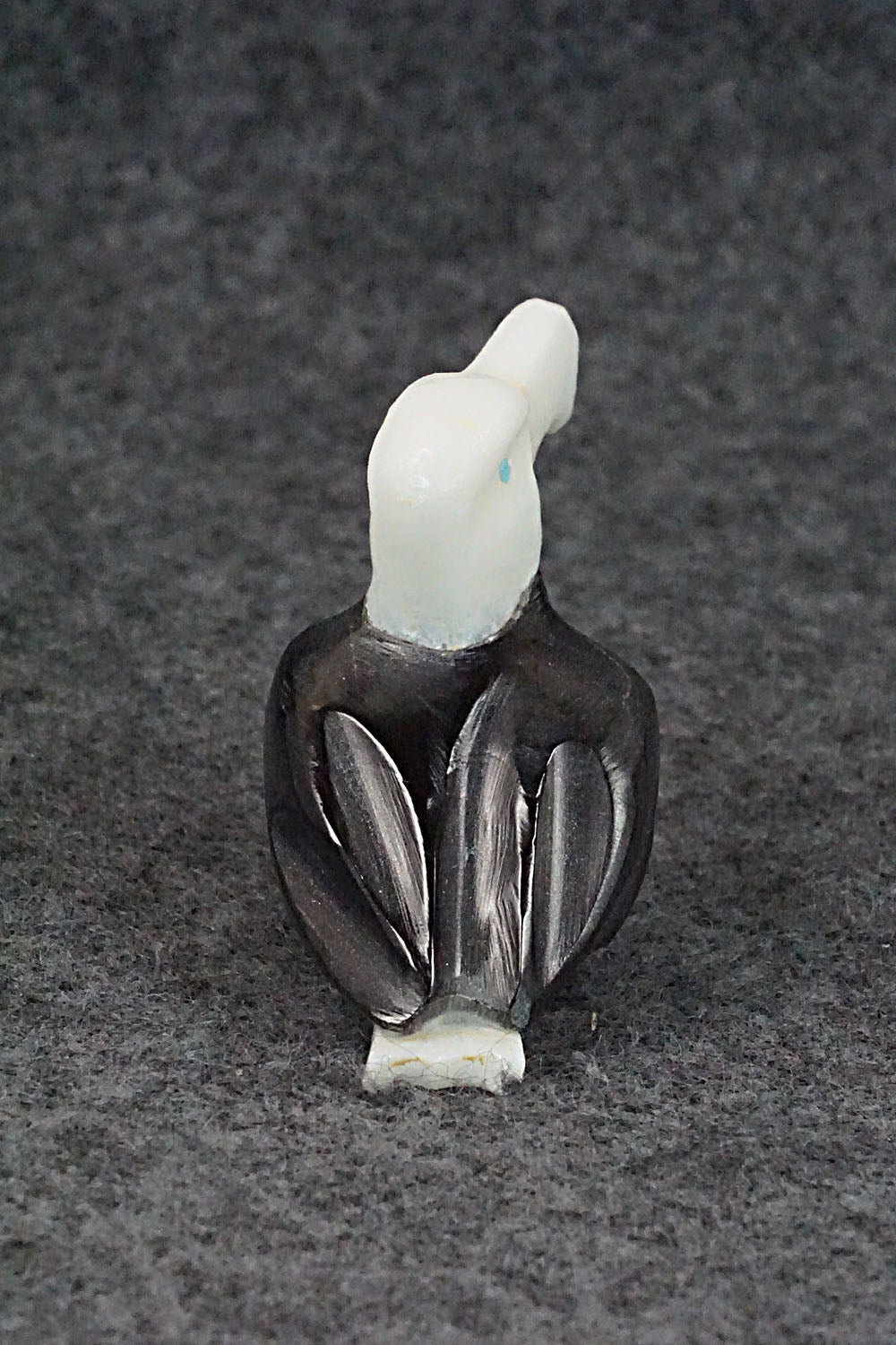 Eagle Zuni Fetish Carving - Tim Lementino