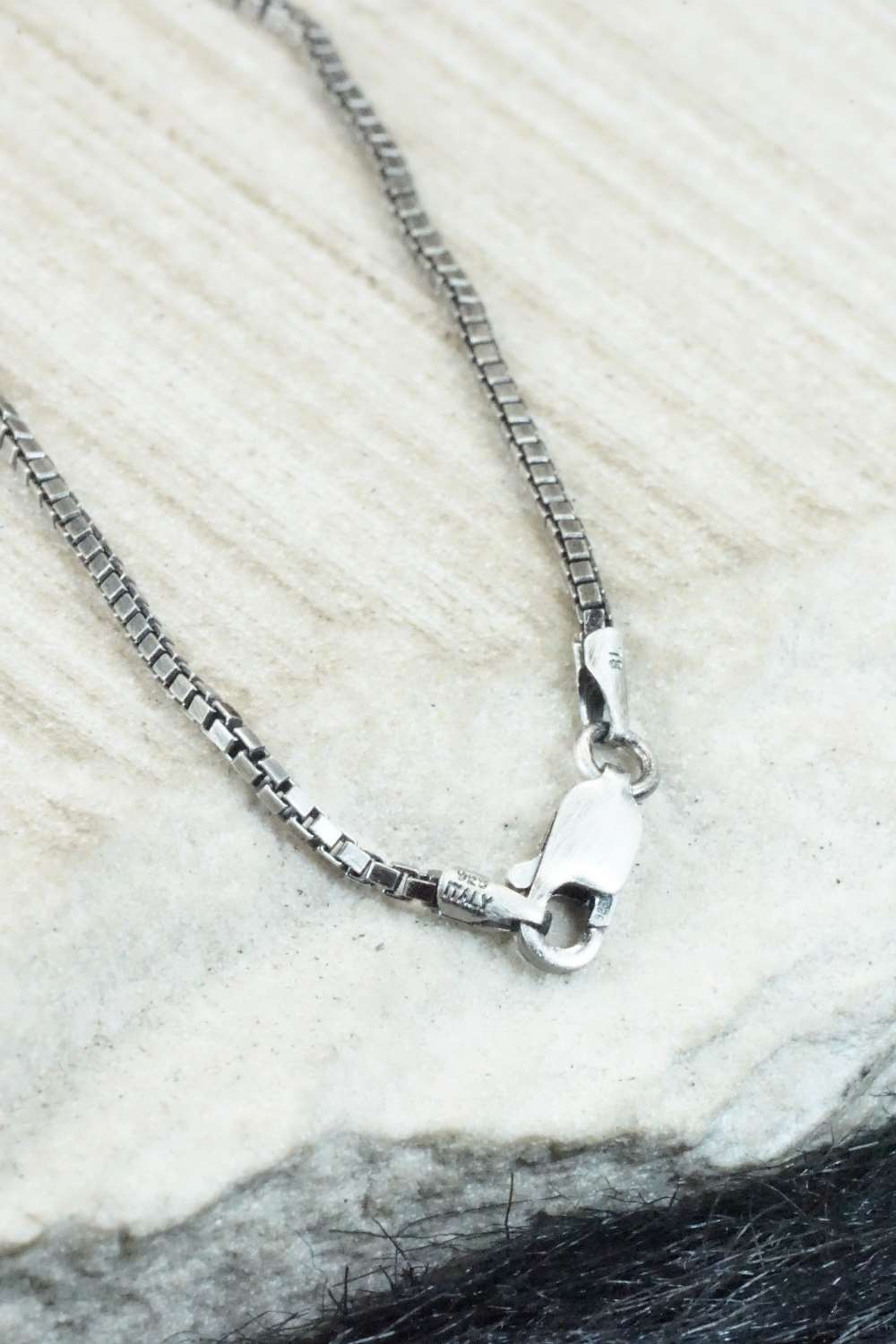 Sterling Silver Chain Necklace - Sterling Silver 22"