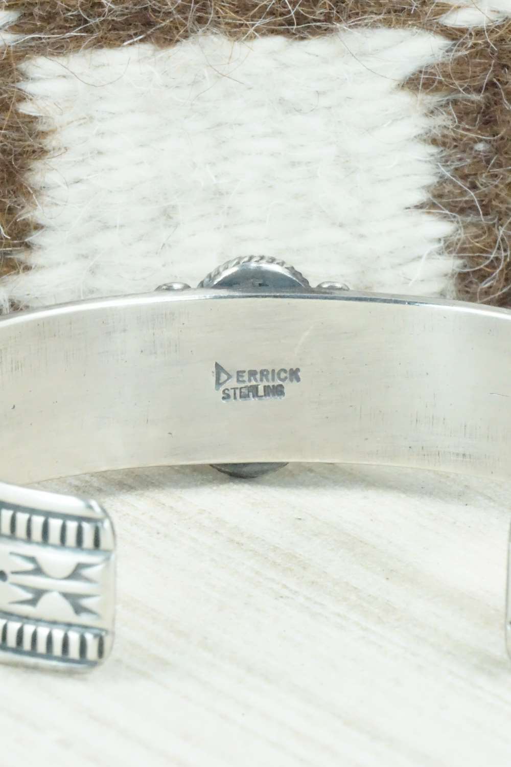 Turquoise & Sterling Silver Bracelet - Derrick Gordon