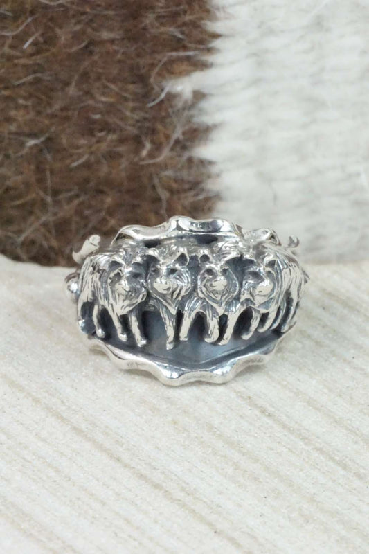 Sterling Silver Ring - Genevieve Francisco - Size 13