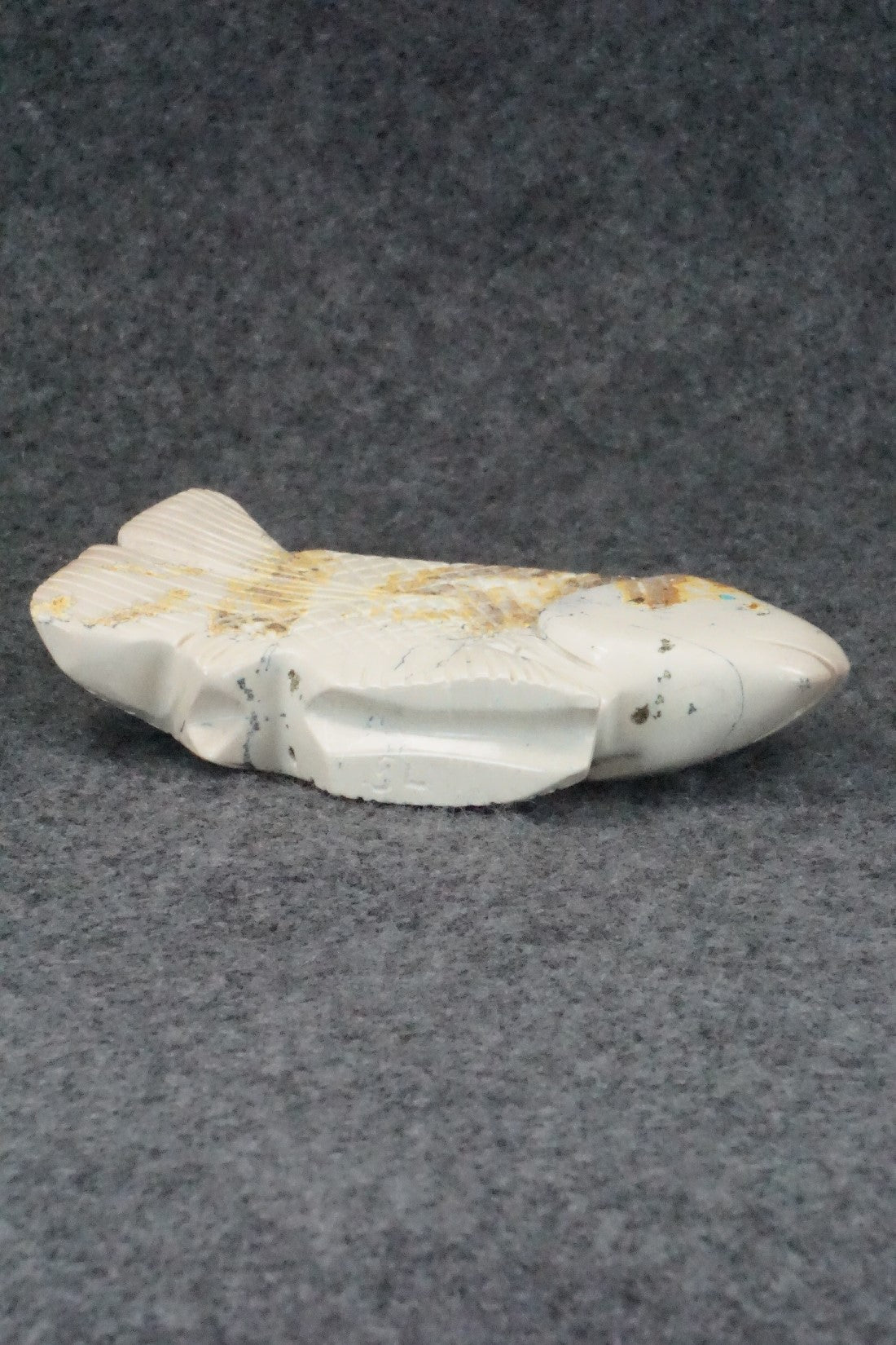 Fish Zuni Fetish Carving - Gilbert Lonjose