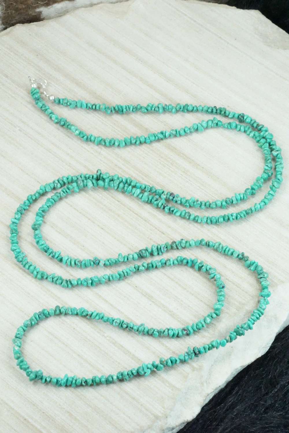 Turquoise & Sterling Silver Necklace - Doreen Jake