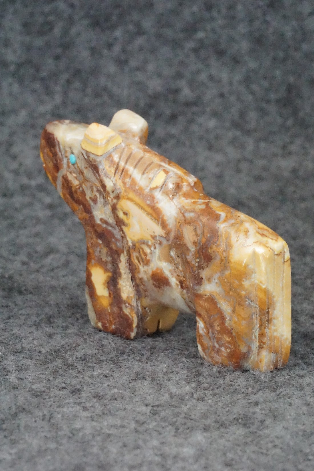 Horse Zuni Fetish Carving - Reynold Lunasee
