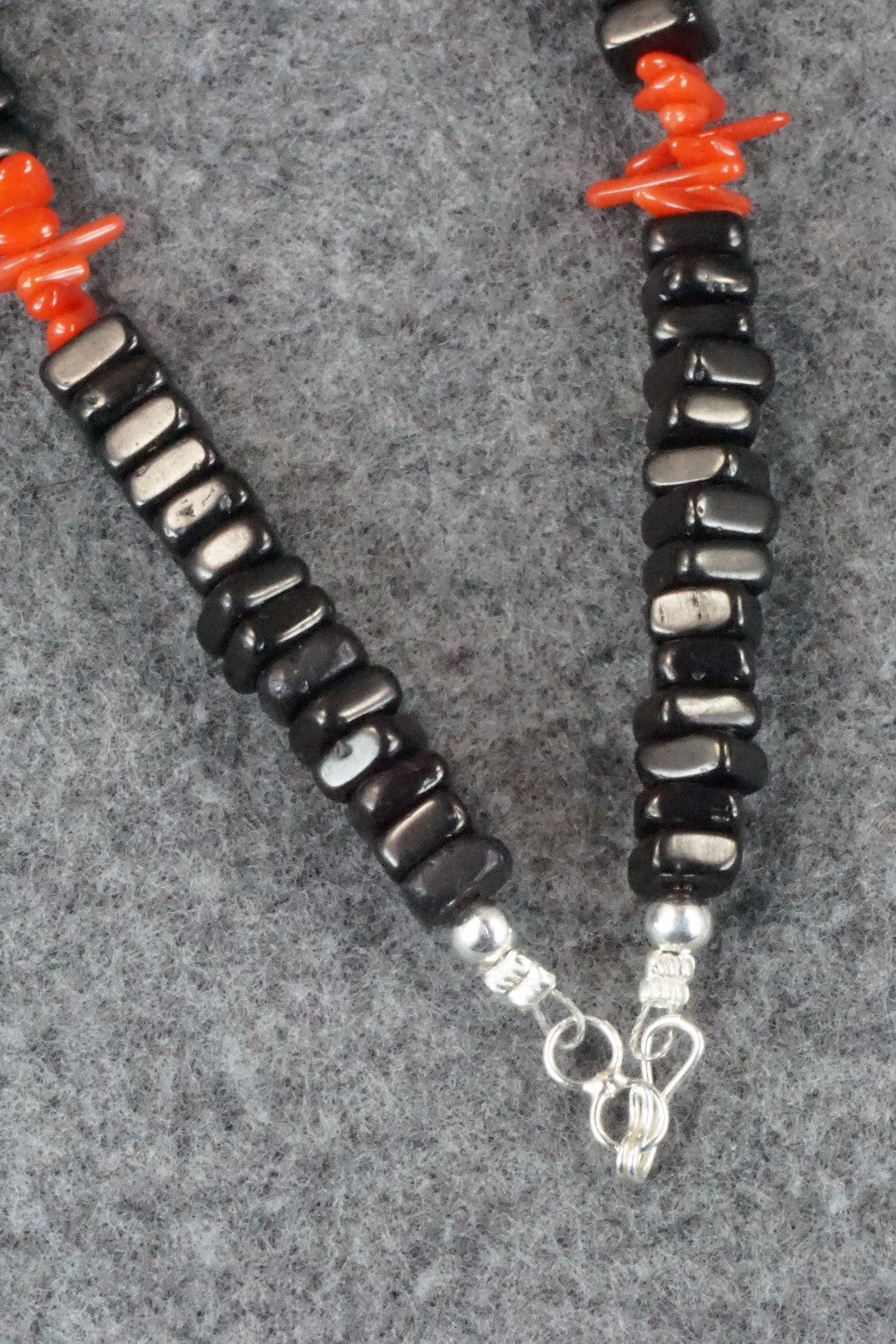 Agate & Coral Necklace - Doreen Jake