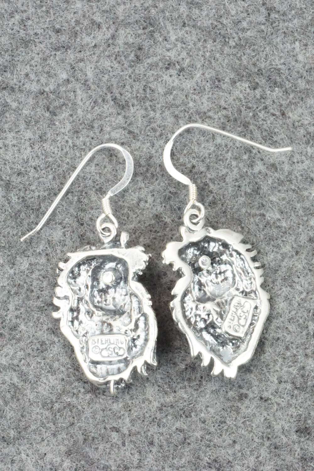 Sterling Silver Earrings - Navajo
