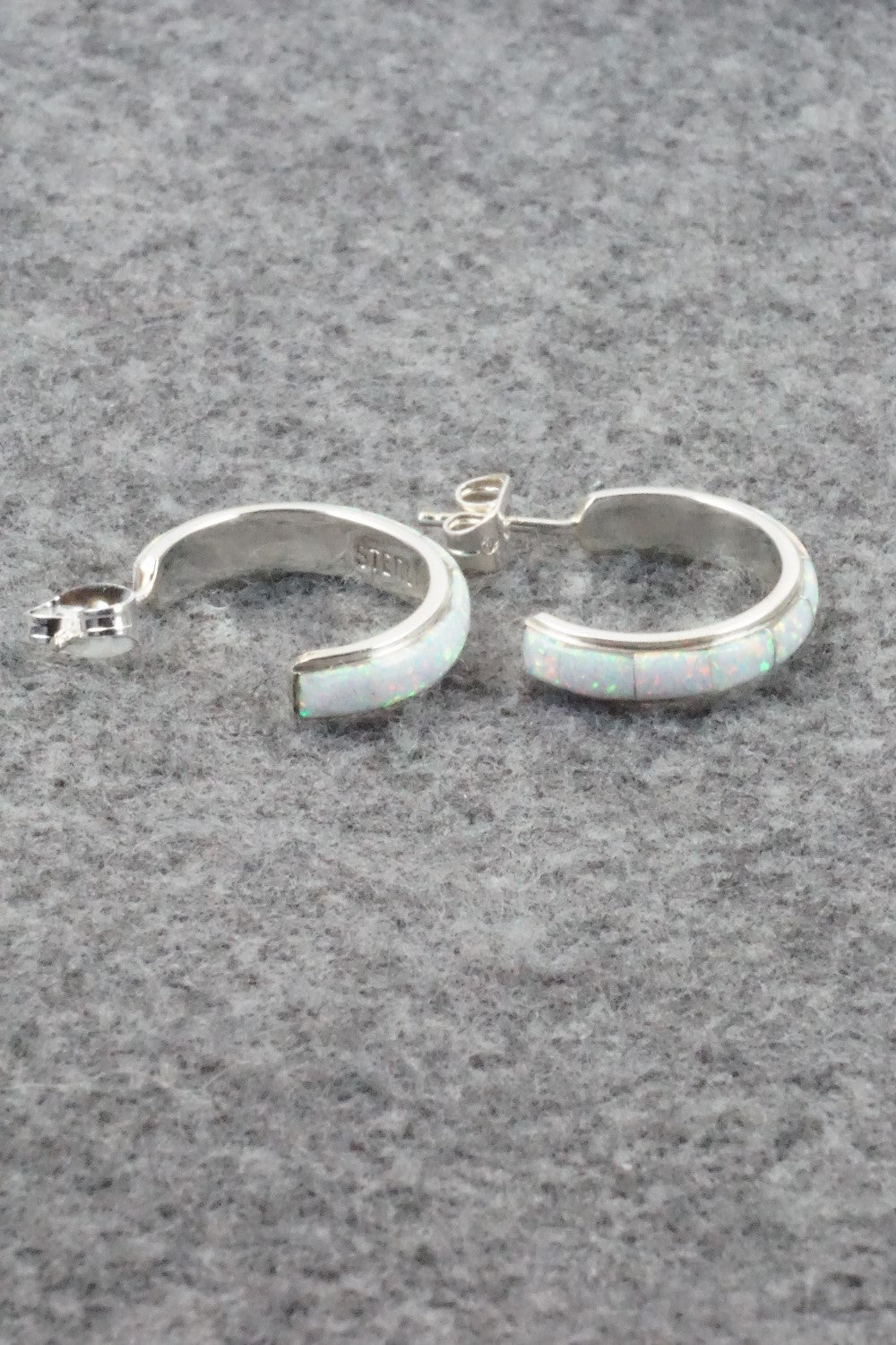 Opal & Sterling Silver Earrings - Bryan Sandoval