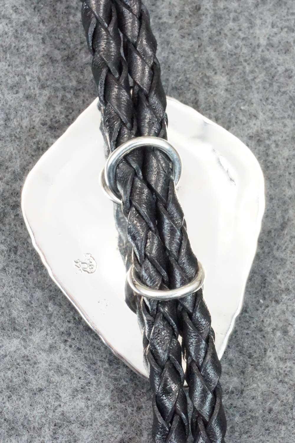 Turquoise & Sterling Silver Bolo Tie - Bobby Platero