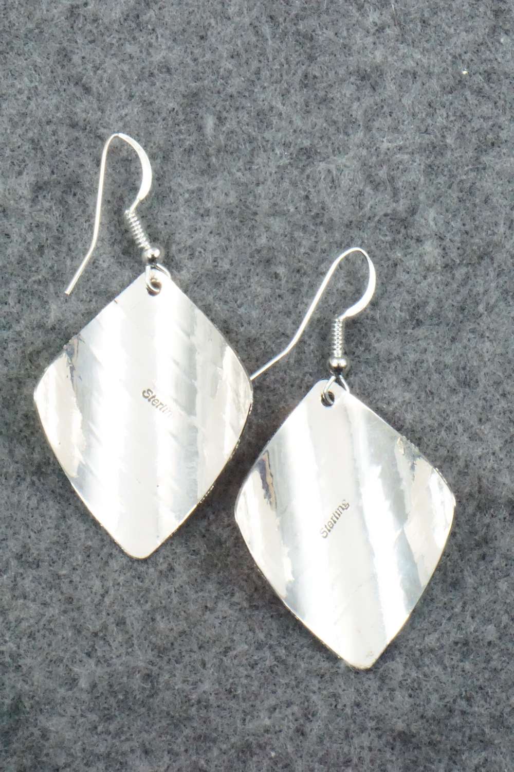 Sterling Silver Earrings - Navajo