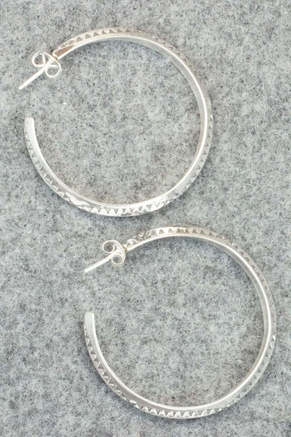 Sterling Silver Earrings - Elaine Tahe