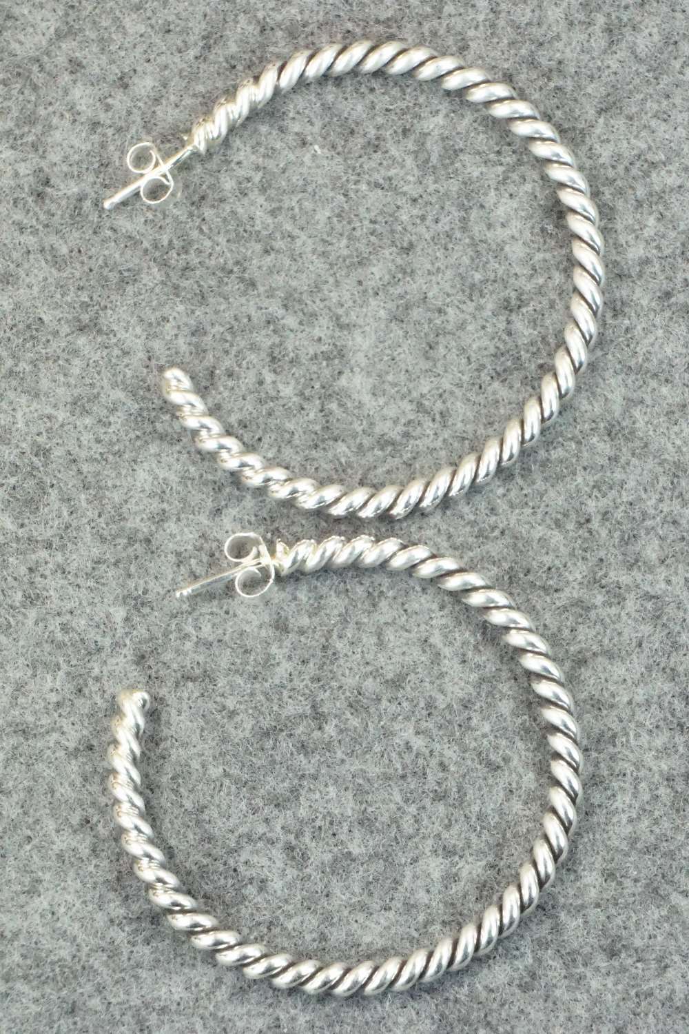 Sterling Silver Earrings - Elaine Tahe
