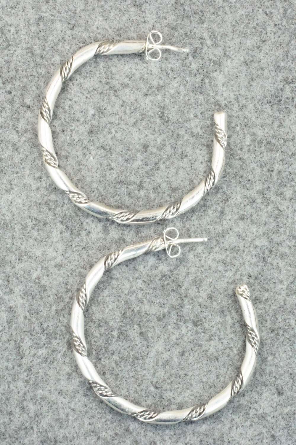 Sterling Silver Earrings - Elaine Tahe