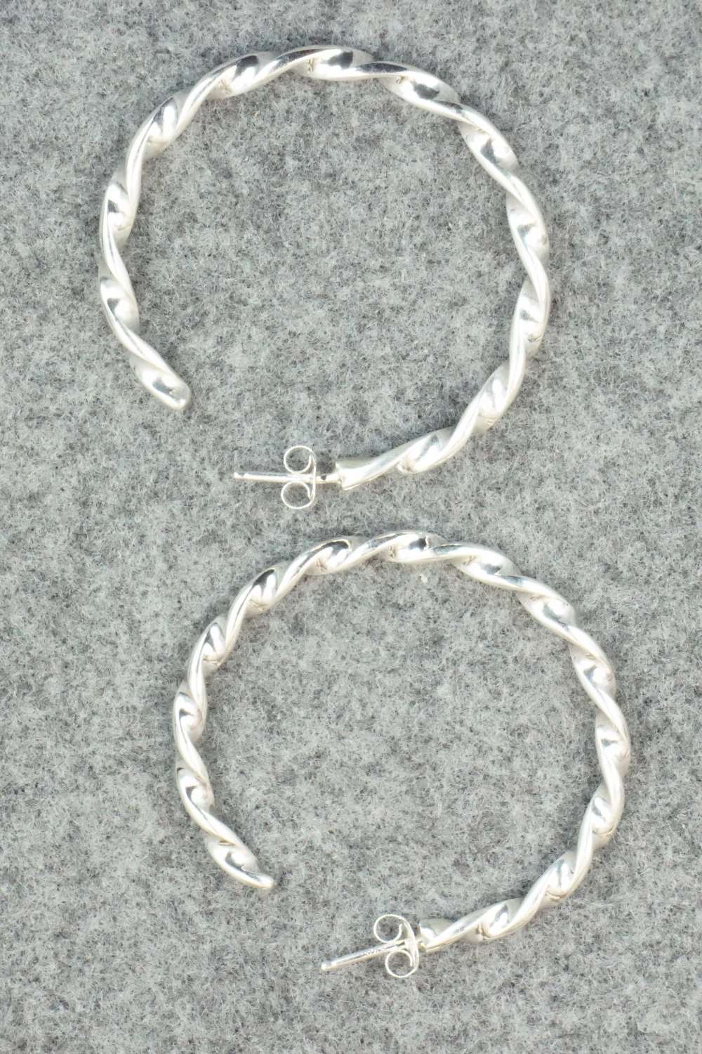 Sterling Silver Earrings - Elaine Tahe