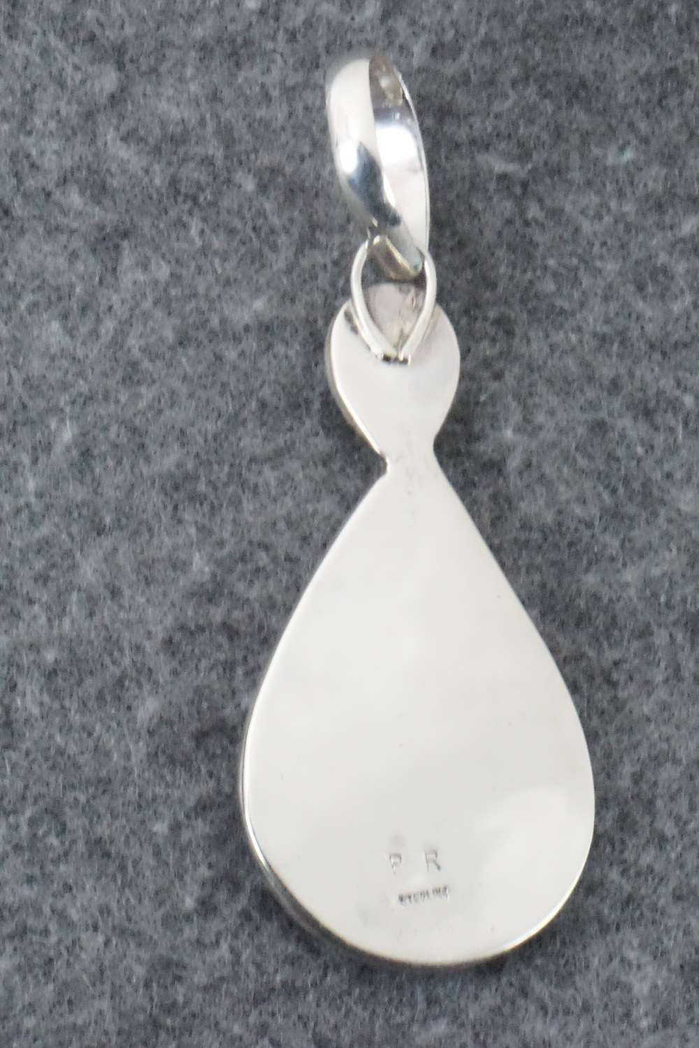 Turquoise & Sterling Silver Pendant - Priscilla Reeder
