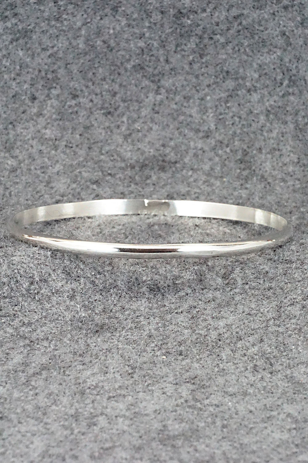Sterling Silver Bangle Bracelet - Elaine Tahe