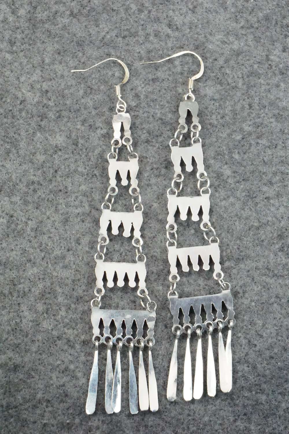 Turquoise & Sterling Silver Earrings - Milburn Dishta
