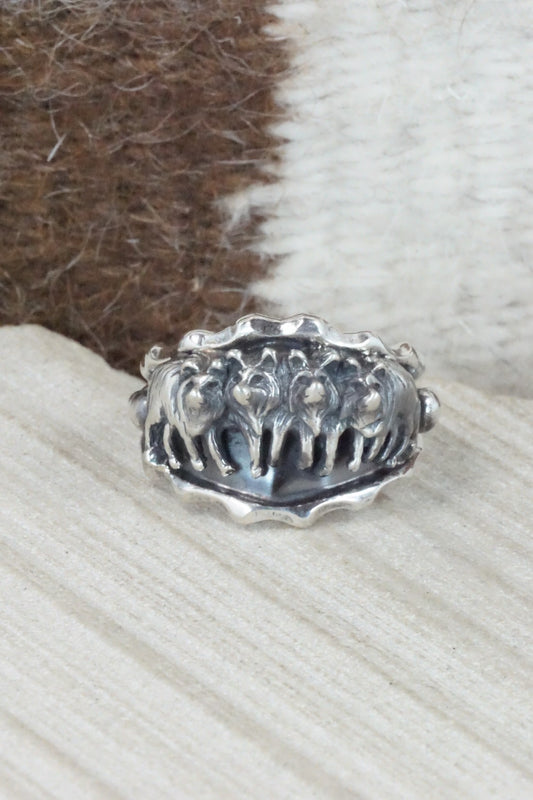 Sterling Silver Ring - Genevieve Francisco - Size 12
