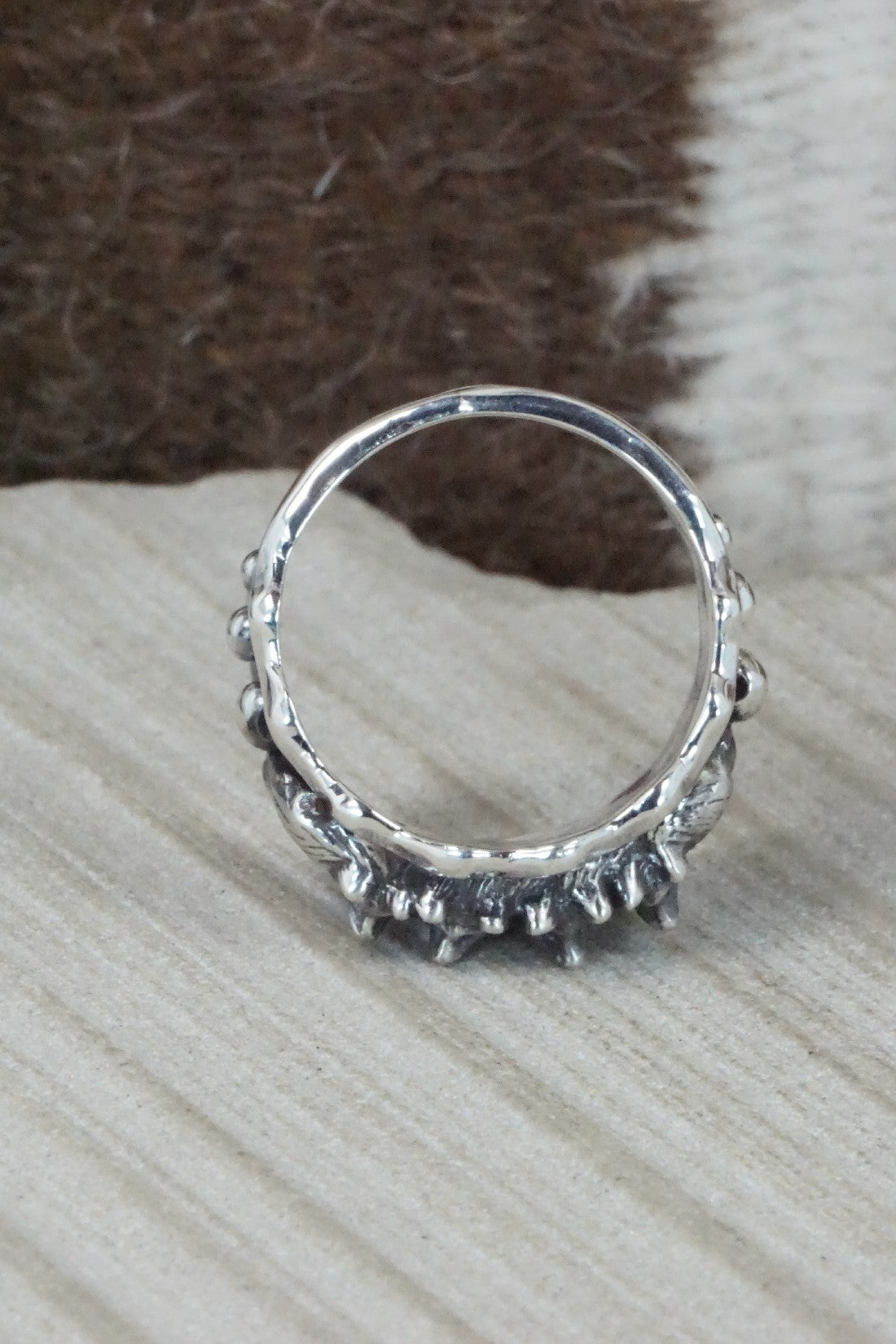 Sterling Silver Ring - Genevieve Francisco - Size 12