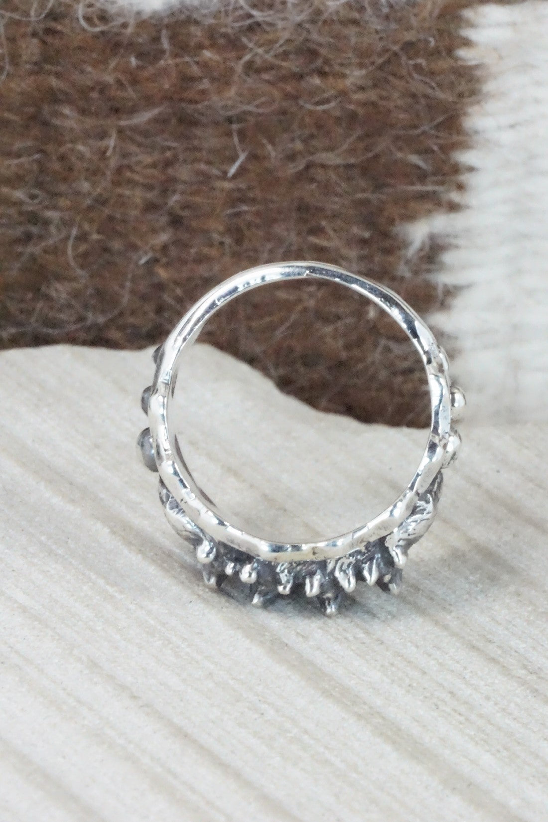 Sterling Silver Ring - Genevieve Francisco - Size 11.75