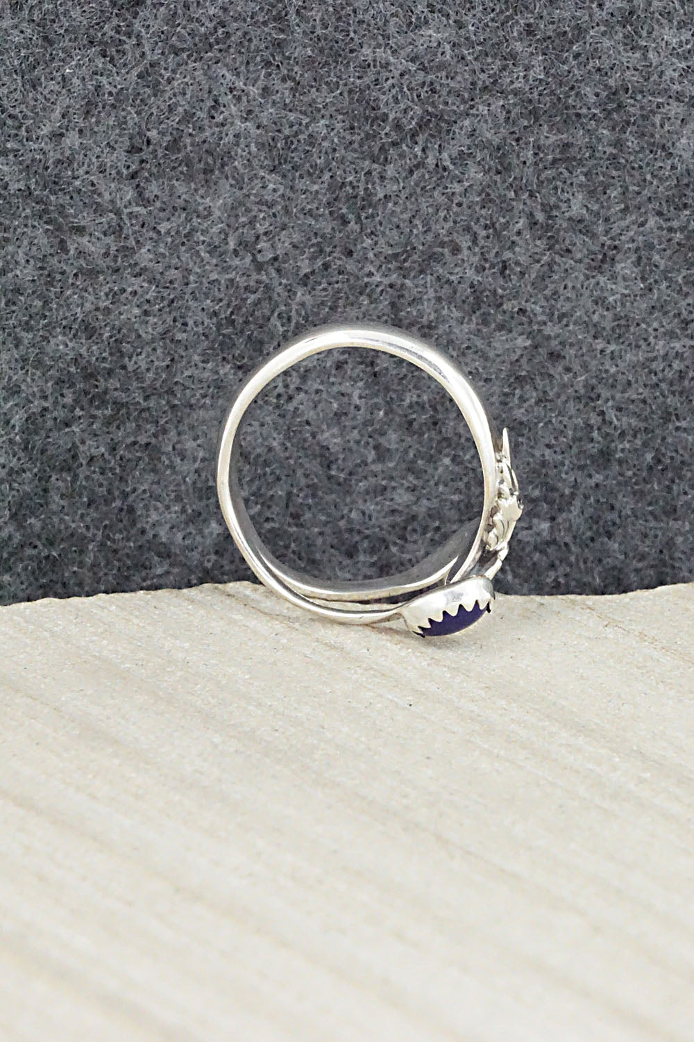 Lapis & Sterling Silver Ring - Harris Largo - Size 7.5