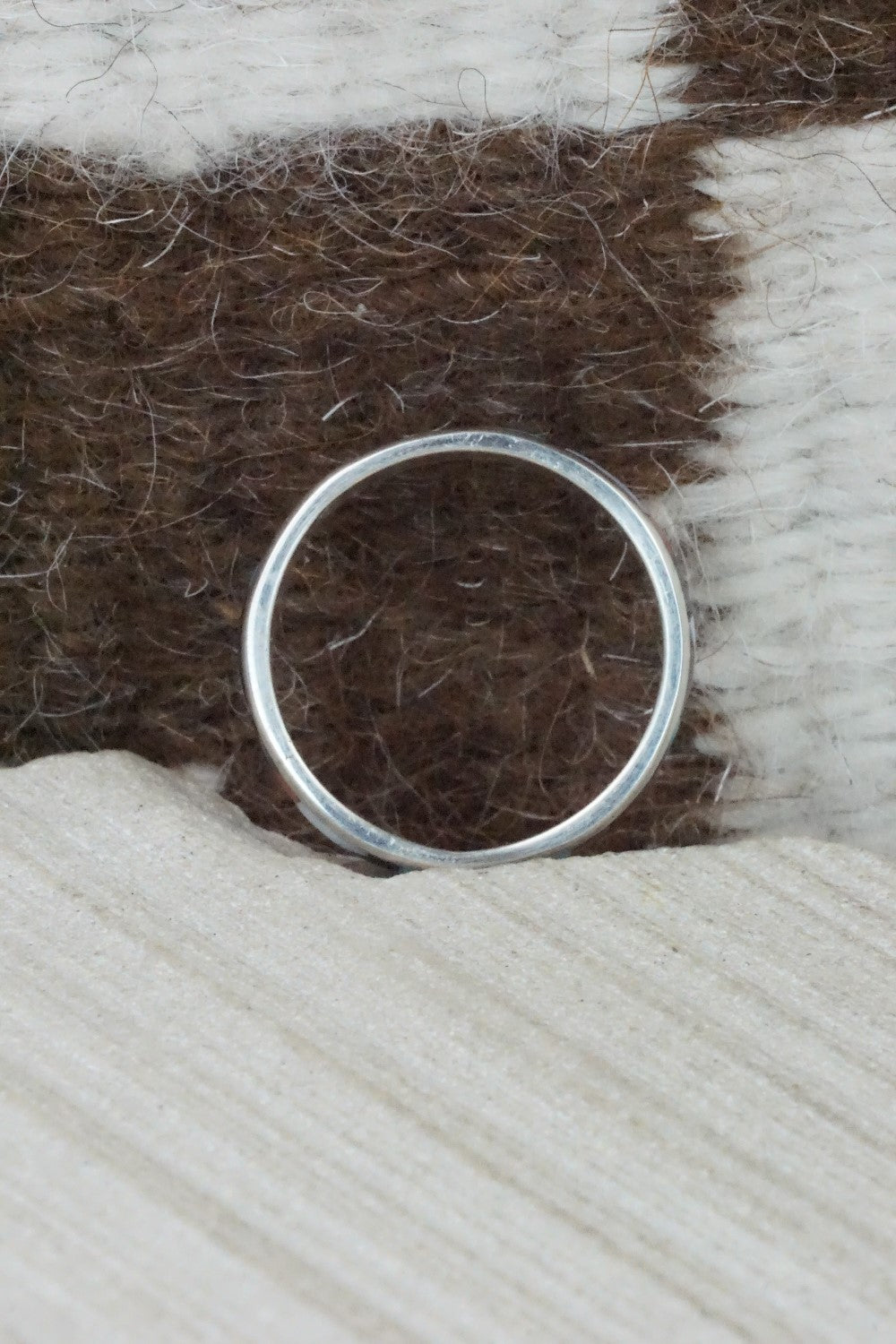 Multi Stone & Sterling Silver Inlay Ring - Rodney Lalio - Size 10.75