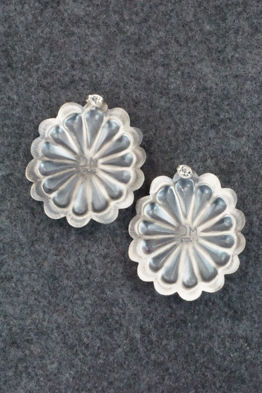 Turquoise & Sterling Silver Earrings - Dale Morgan