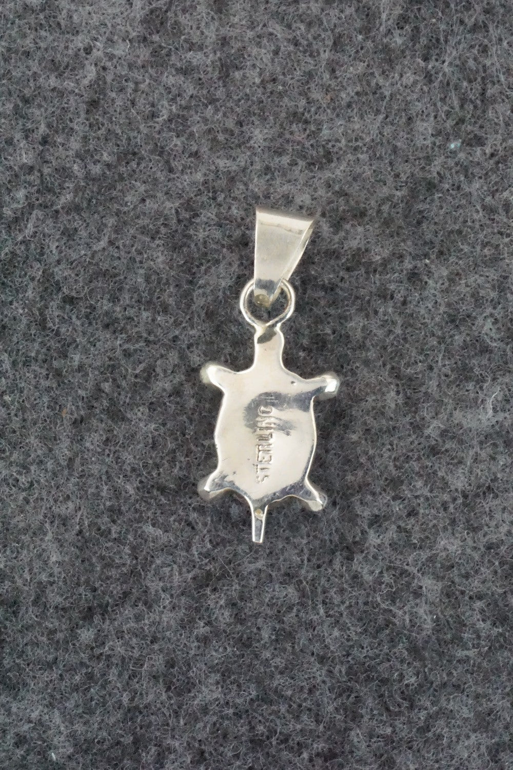 Onyx & Sterling Silver Inlay Pendant - Bryan Sandoval