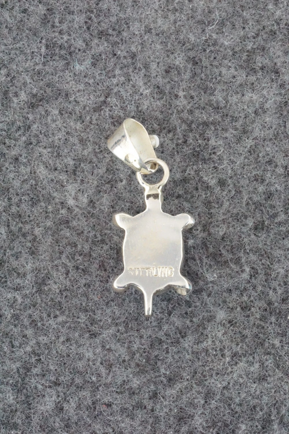 Howlite & Sterling Silver Inlay Pendant - Bryan Sandoval