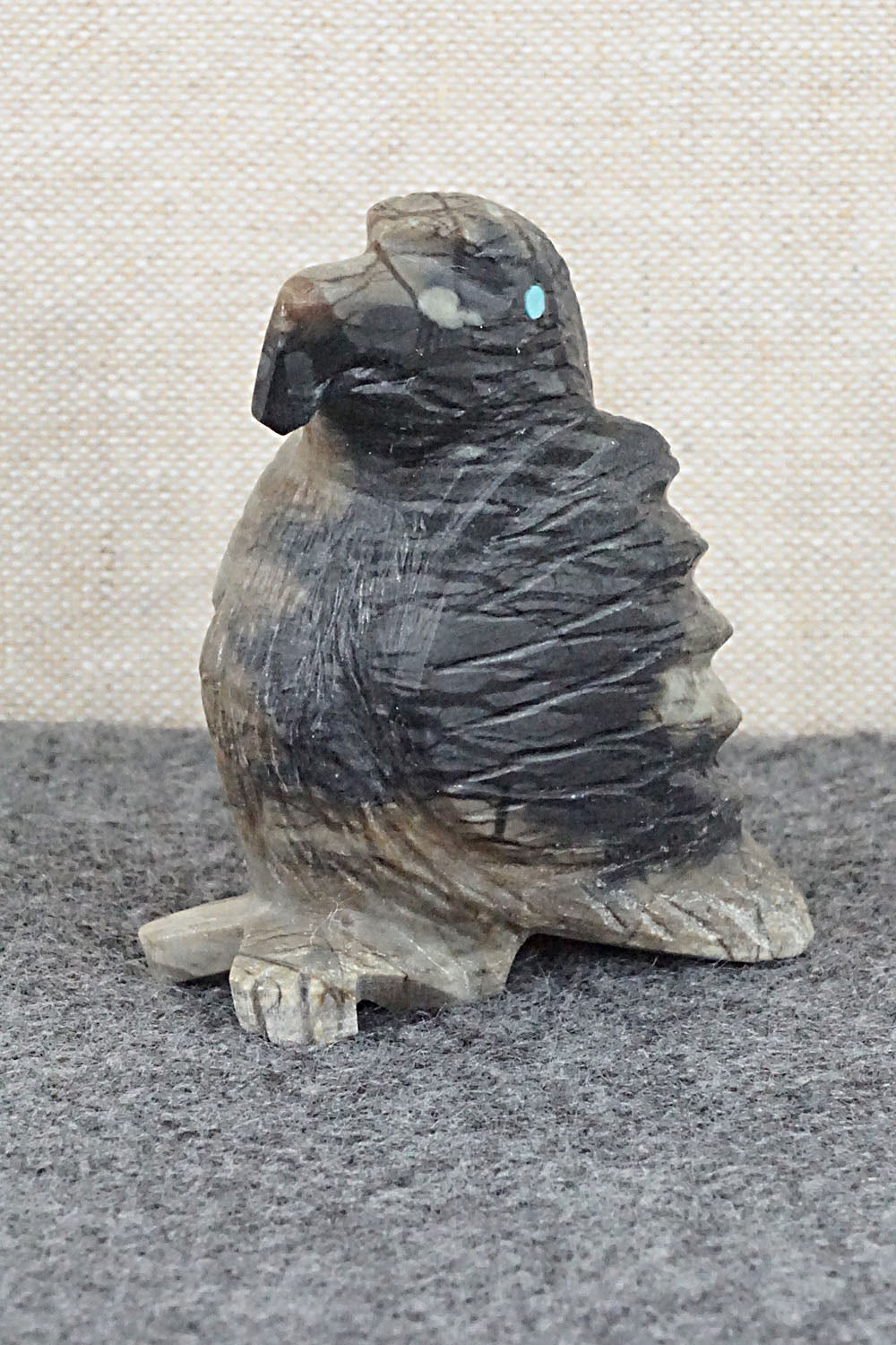 Eagle Zuni Fetish Carving - Tony Mackel