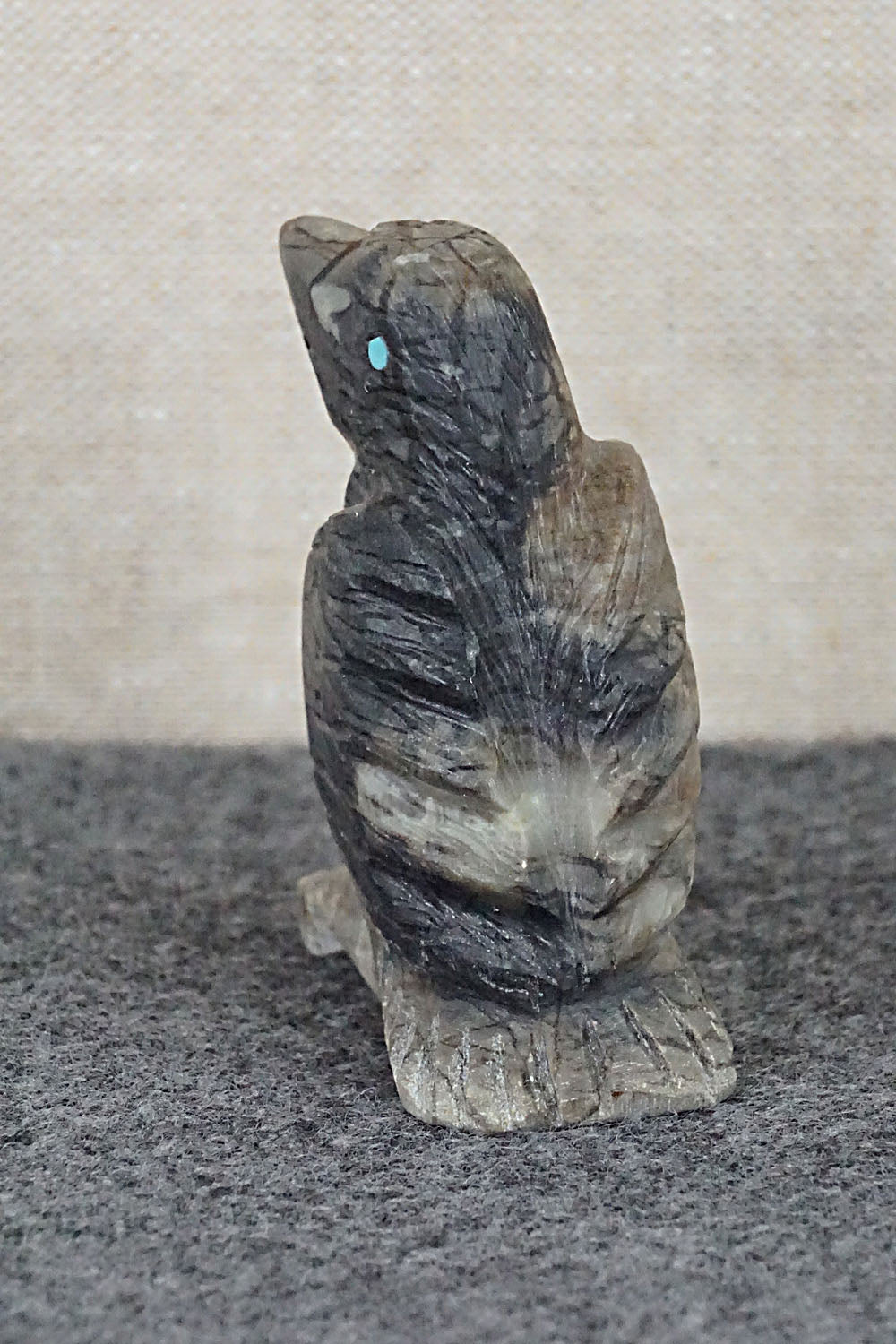 Eagle Zuni Fetish Carving - Tony Mackel