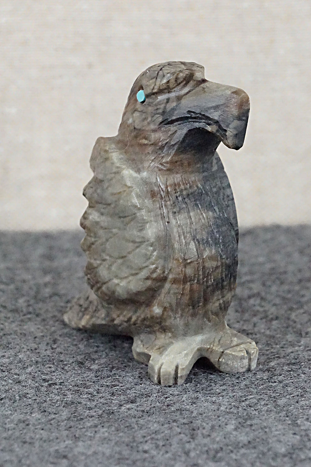 Eagle Zuni Fetish Carving - Tony Mackel