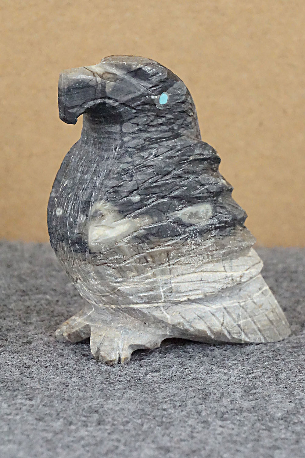 Eagle Zuni Fetish Carving - Tony Mackel
