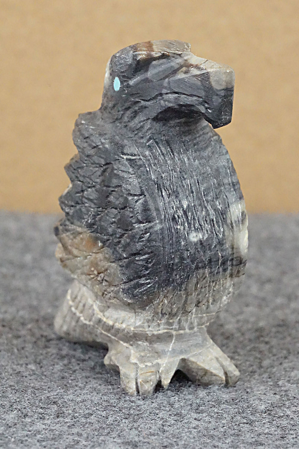 Eagle Zuni Fetish Carving - Tony Mackel