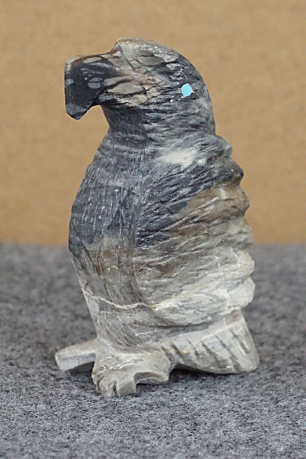 Eagle Zuni Fetish Carving - Tony Mackel