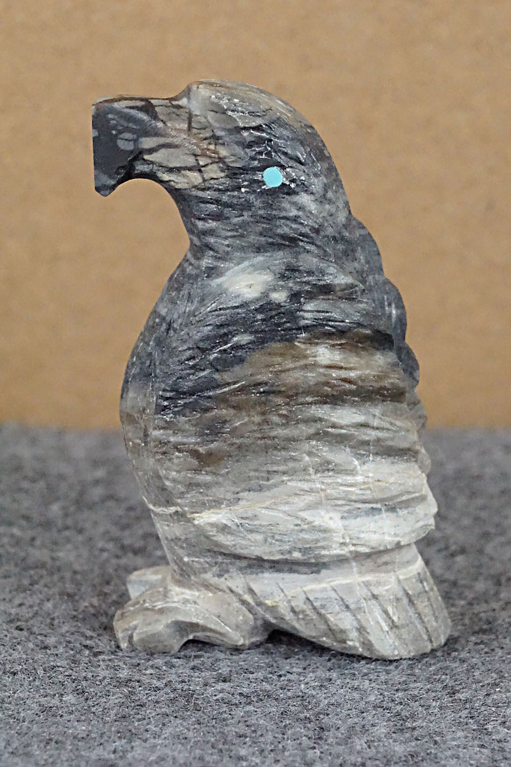 Eagle Zuni Fetish Carving - Tony Mackel