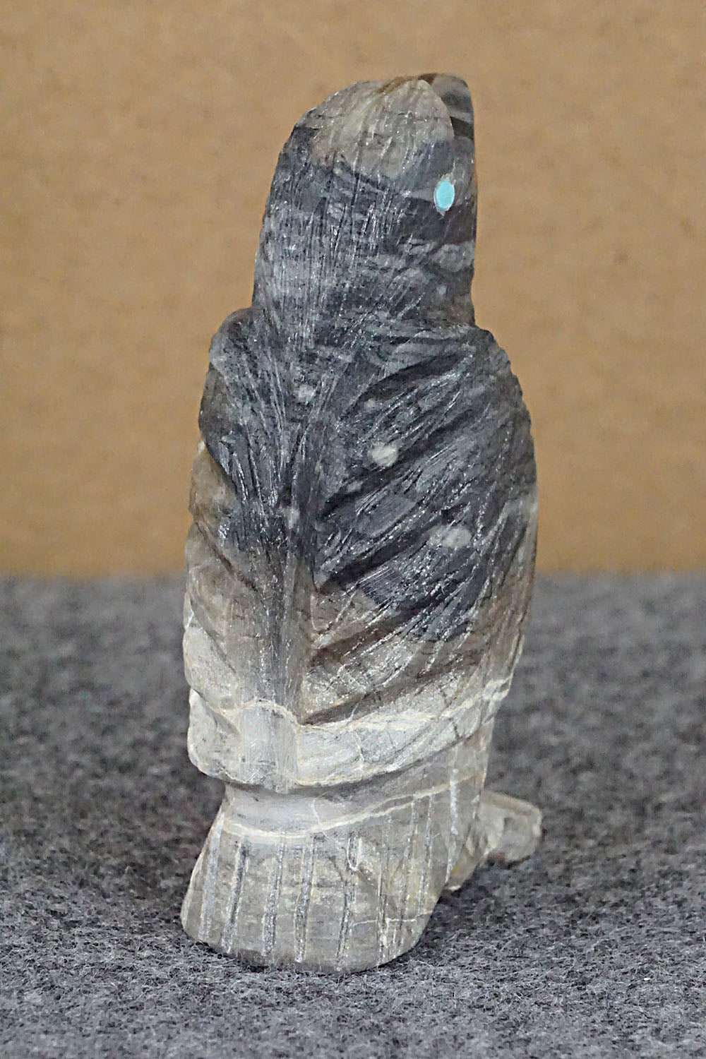 Eagle Zuni Fetish Carving - Tony Mackel