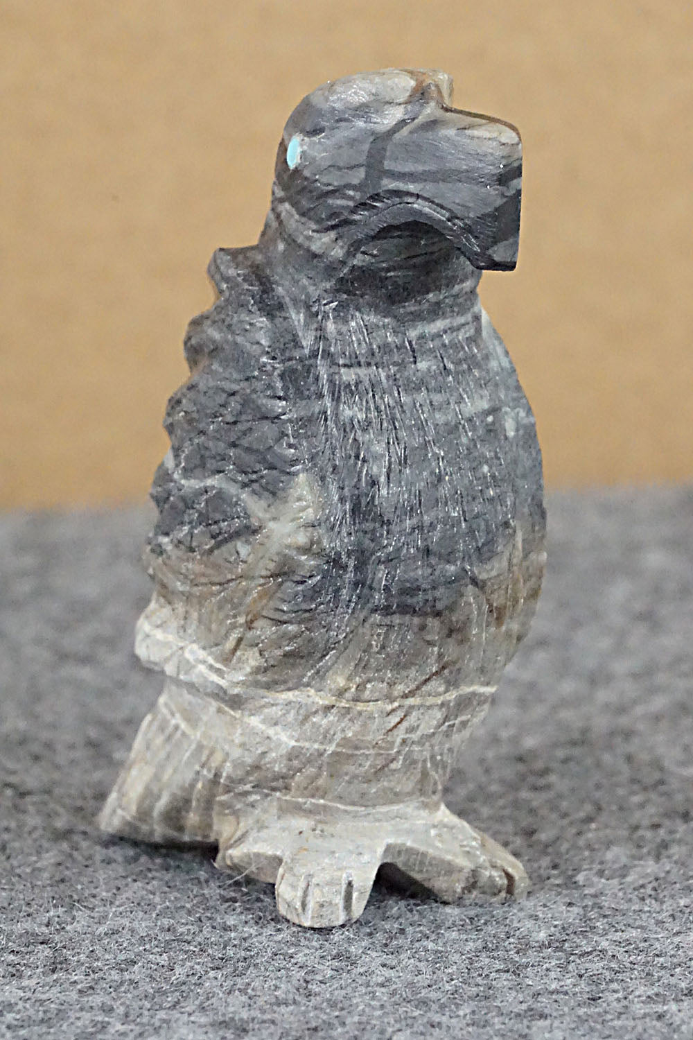 Eagle Zuni Fetish Carving - Tony Mackel